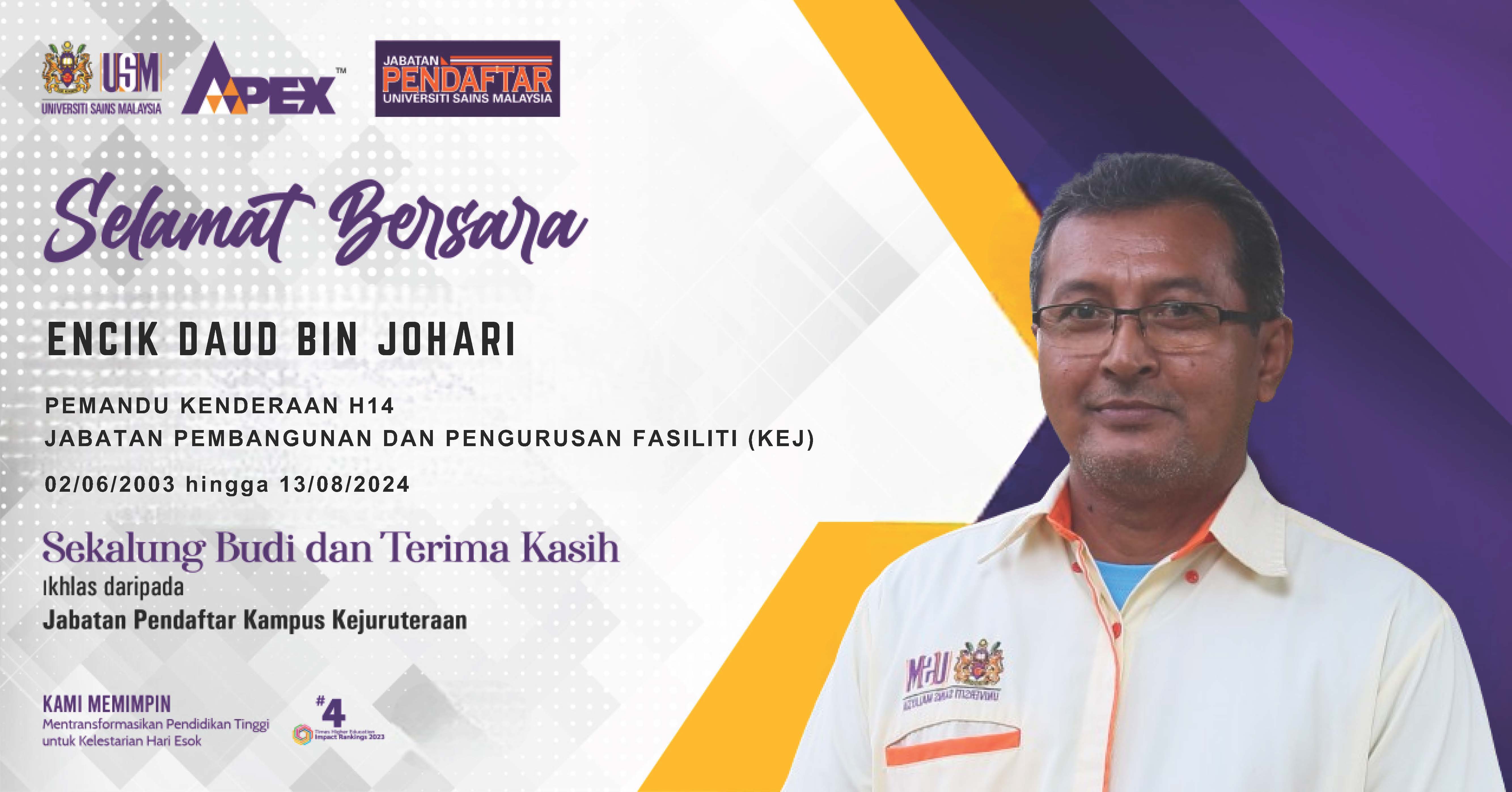 0014 DAUD BIN JOHARI 2